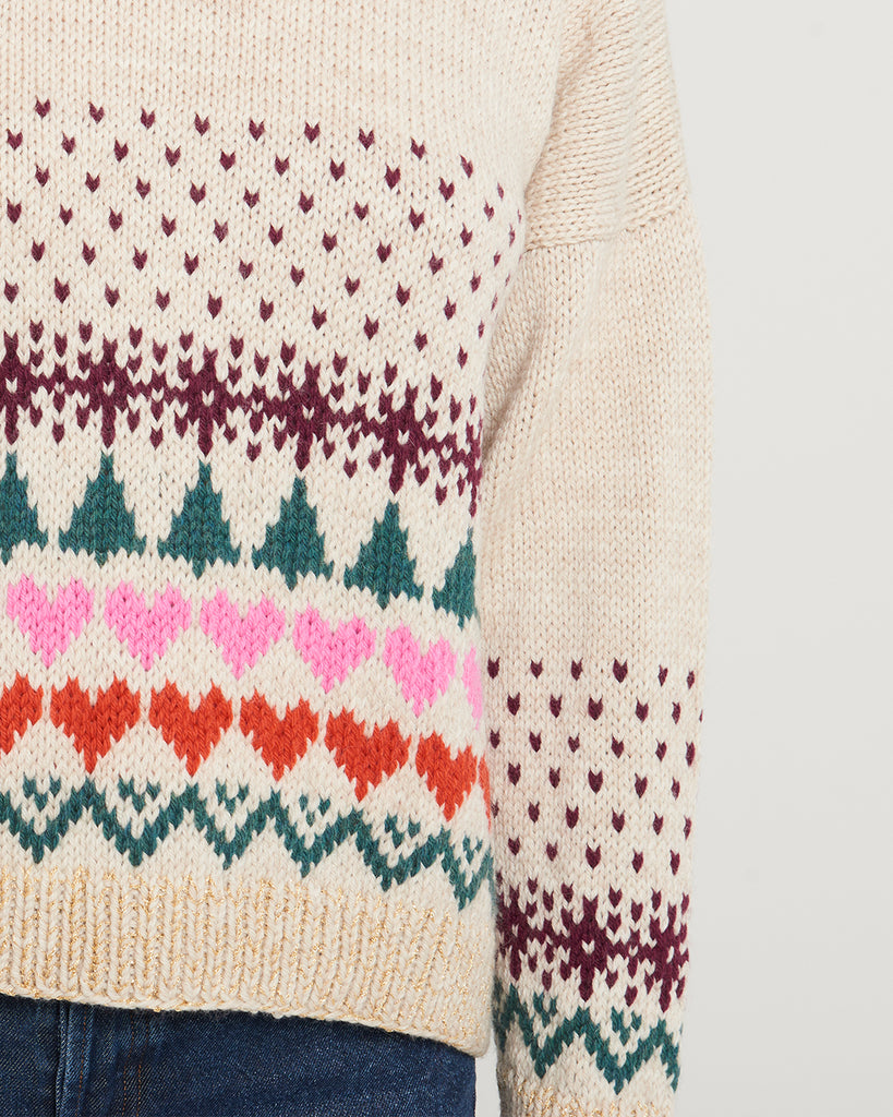 OPSKRIFT: Aluk Strik Sweater