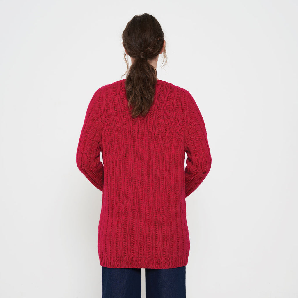 OPSKRIFT: Eldey Strik Cardigan Dame