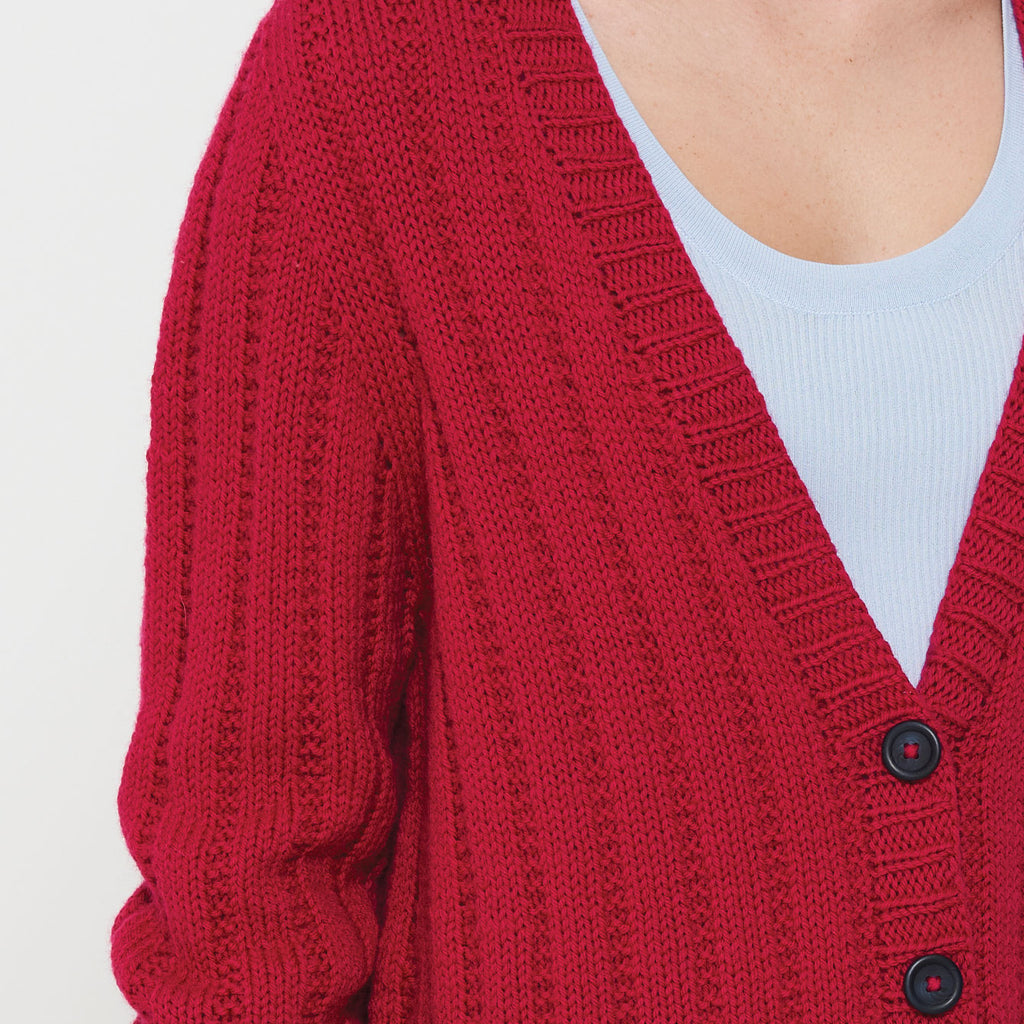 OPSKRIFT: Eldey Strik Cardigan Dame